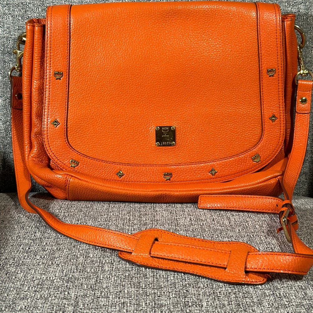 MCM Logo Two-way Bag